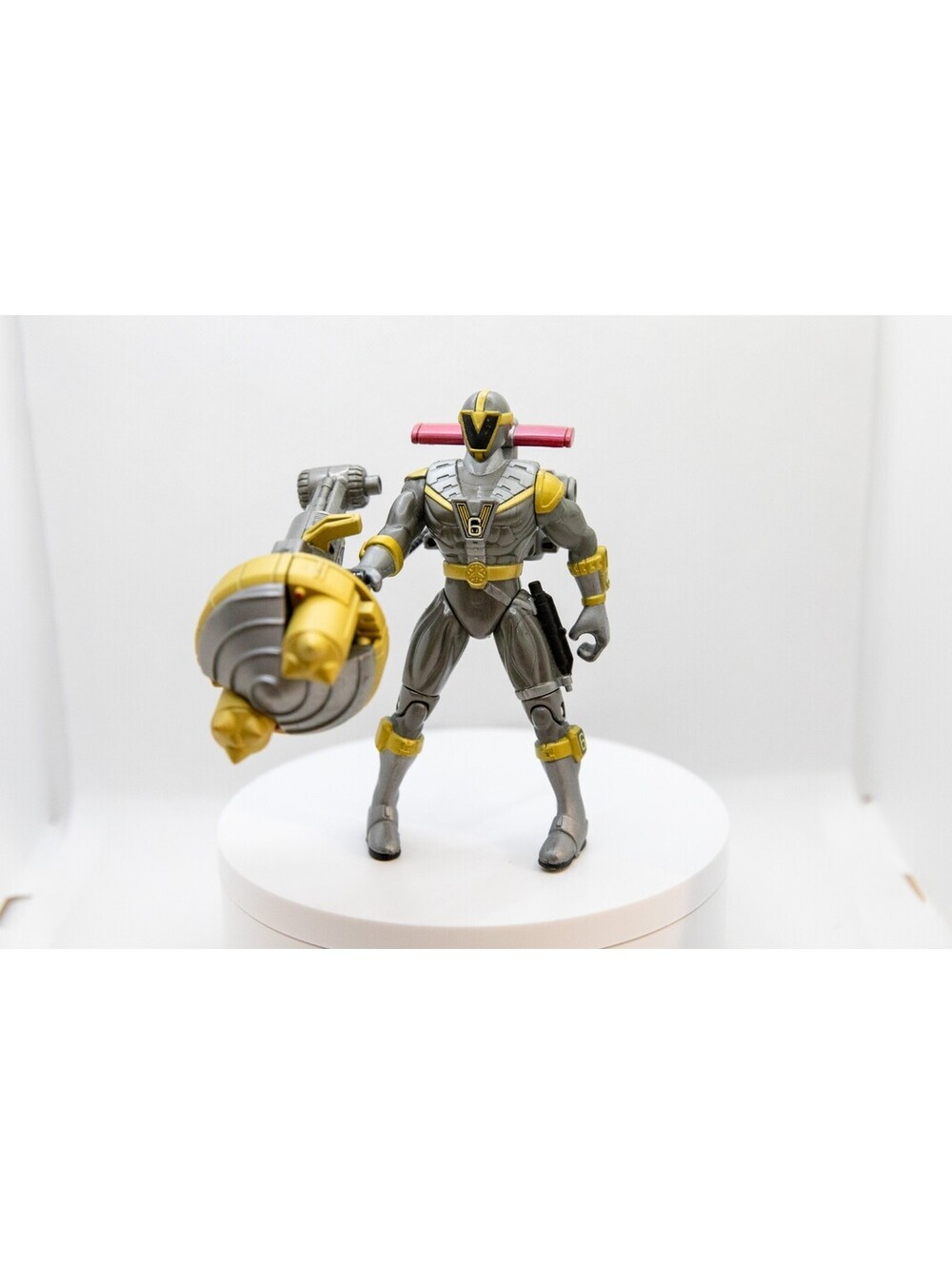 Power Rangers Lightspeed Rescue Titanium Mega Battle Ranger Figure Bandai